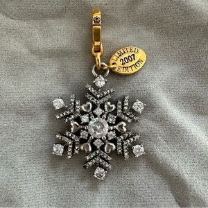 Juicy Couture Snowflake Charm